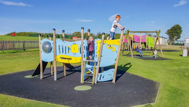 Childrens Play Area at Crows Nest Caravan Park Childrens Play Area at Crows Nest Caravan Park