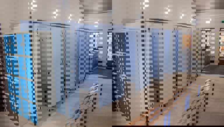 Changing Cubicles and Lockers