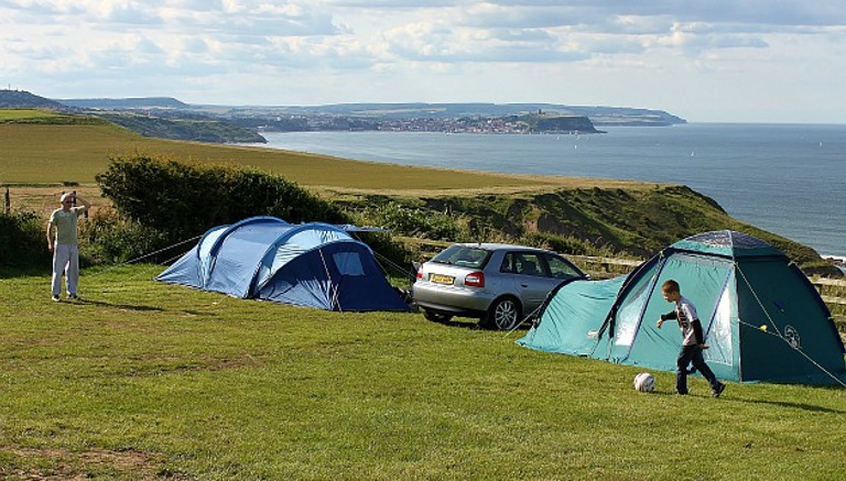 Camping with a Sea View
