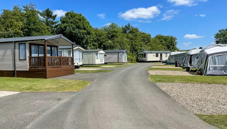 Caravans available for sale at Robin Hood Caravan Park
