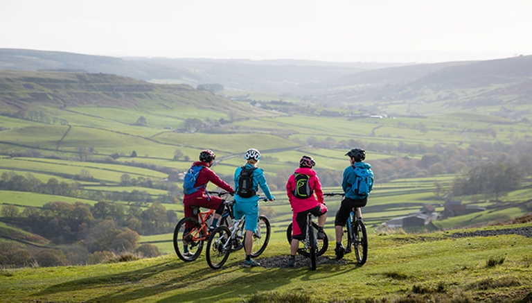 Cycling in the Hole of Horcum