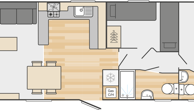 Provence Floorplan 35ft