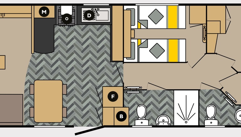 Oakdale 3bdrm Floorplan