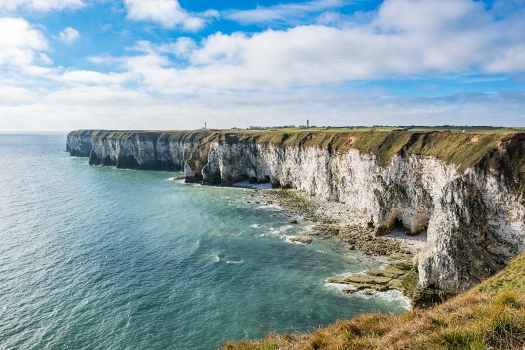 Flamborough Chalk Cliffs