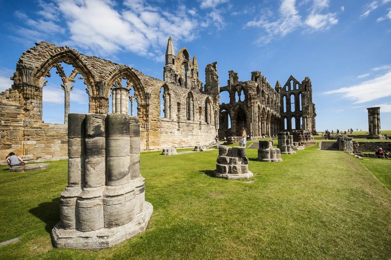 Ruins at Whitby Abbey