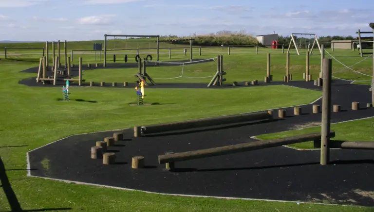 Childrens Play Area at Crows Nest Caravan Park Childrens Play Area at Crows Nest Caravan Park