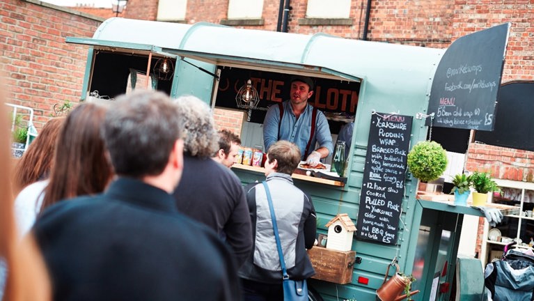 Stall at the Food Festival