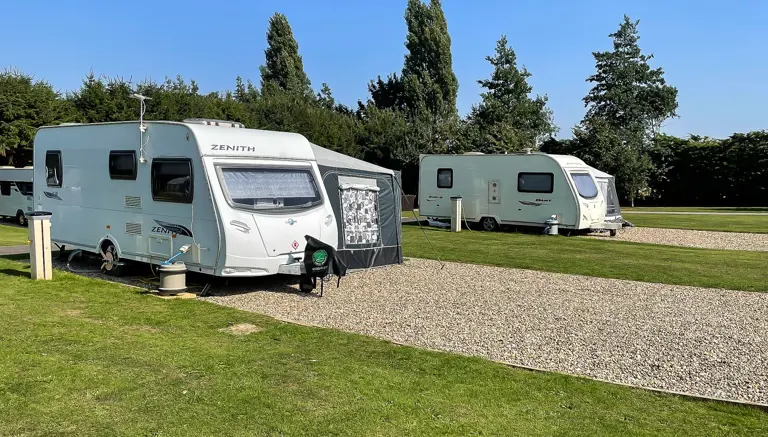 Fully-Serviced Gravel Touring Pitches