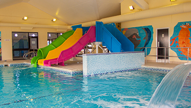 Camping with a Heated Indoor Swimming Pool