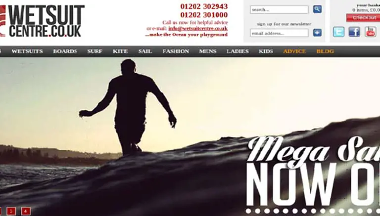 Need a Wetsuit?? Check out The Wetsuit Centre 