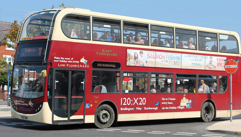 Local Bus Service at Crows Nest Caravan Park