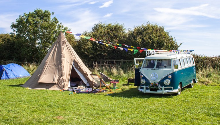 Grass Pitches for Motorhomes and Camper Vans