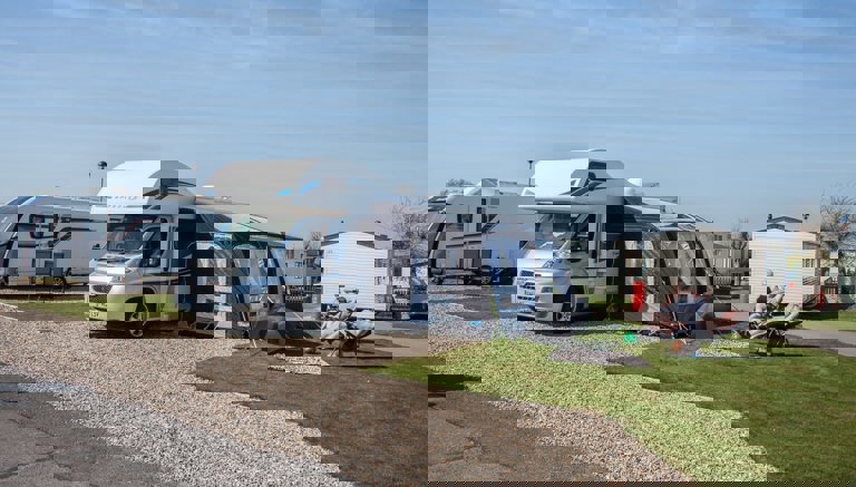 Lower Touring Caravan Area at Crows Nest Caravan Park Lower Touring Caravan Area at Crows Nest Caravan Park