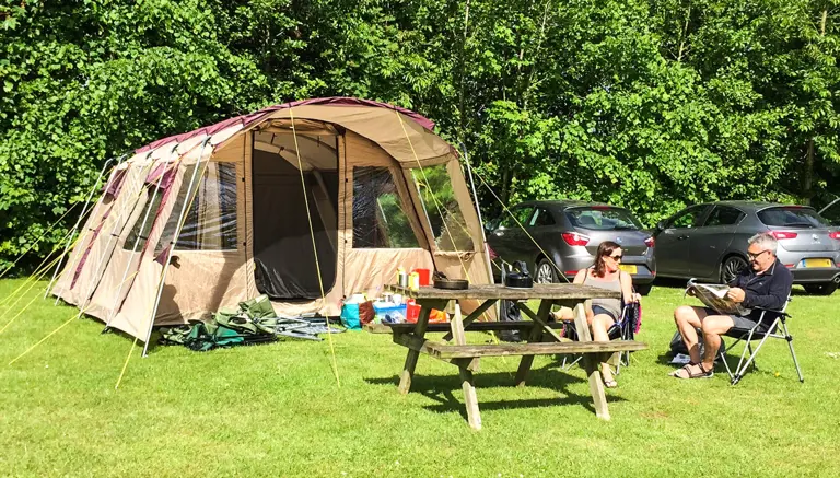 Camping with Crows Nest Holidays