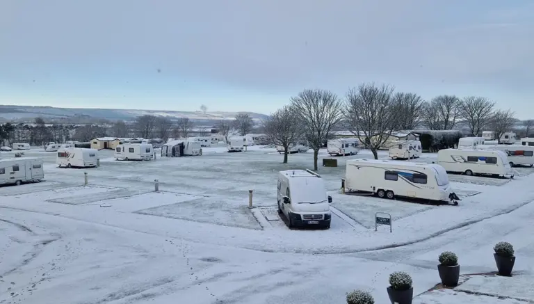 Lebberston Caravan Park tourers