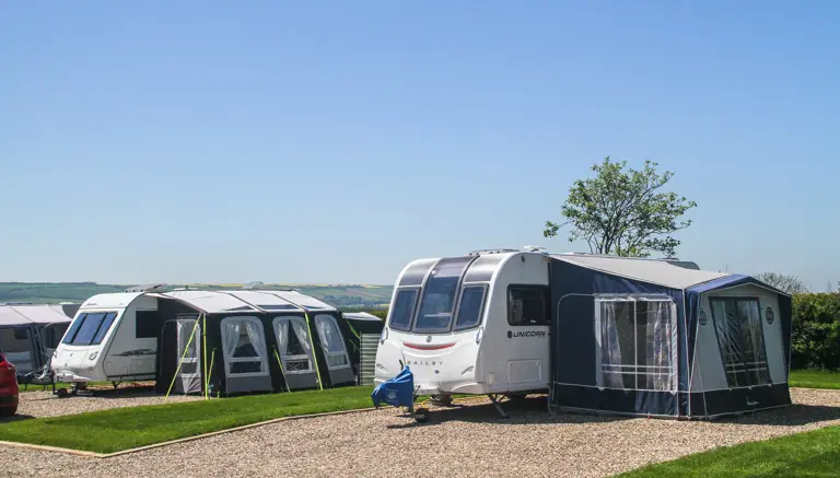 Seasonal Touring Pitches at Lebberston Caravan Park