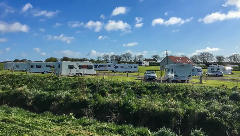 Seasonal Touring Caravan Pitches at Lebberston Caravan Park near Scarborough and Filey Seasonal Touring Caravan Pitches at Lebberston Caravan Park near Scarborough and Filey