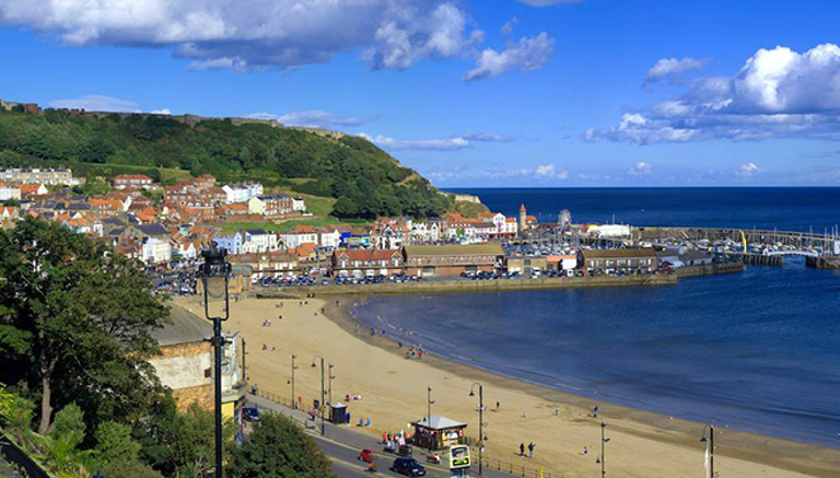 Scarborough South Bay - the traditional British beach