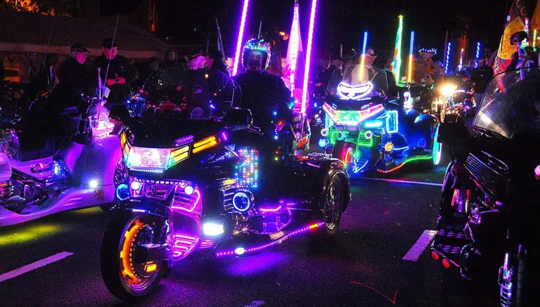 Goldwing Light Parade