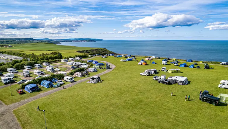 Main Camping Field at Crows Nest