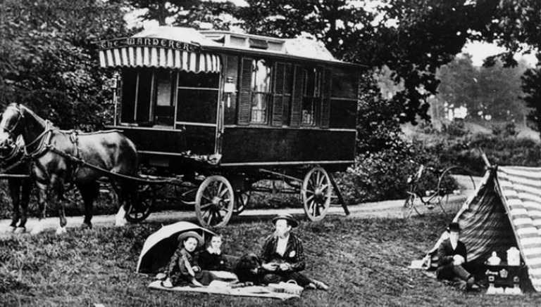 The history of the Touring Caravan - The Wanderer