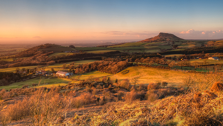 Rosebury Topping in the North York Moors National Park