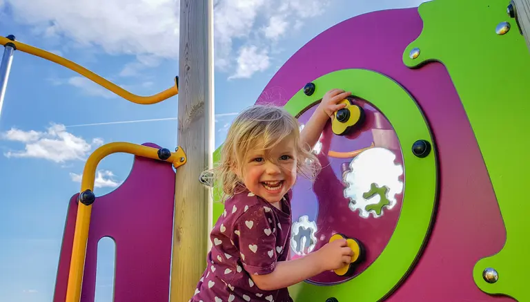 Childrens Play Area at Crows Nest Caravan Park Childrens Play Area at Crows Nest Caravan Park