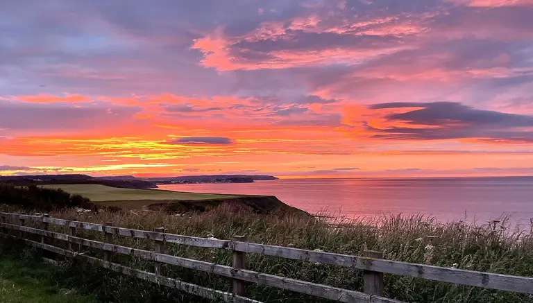 Sunsets from the Camping Field